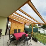 Pergola a zábradlí