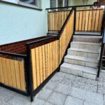 Pergola a zábradlí